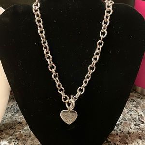 Lia Sophia Heart toggle 19’’, new without tags